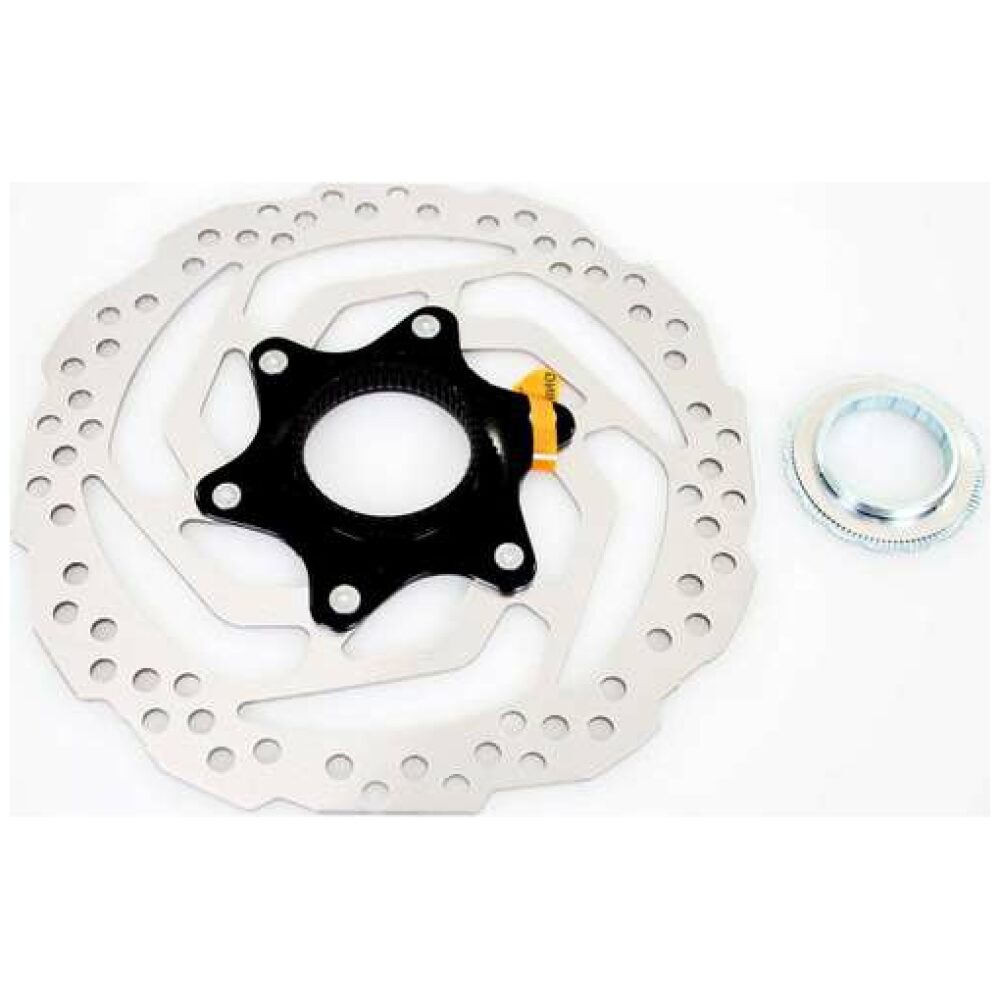 Shimano Shim remschijf 160mm center lock Silber