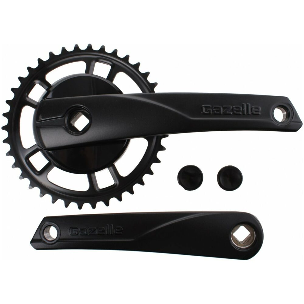 Gazelle Crankset Strixvaria 170mm 001 Zwart