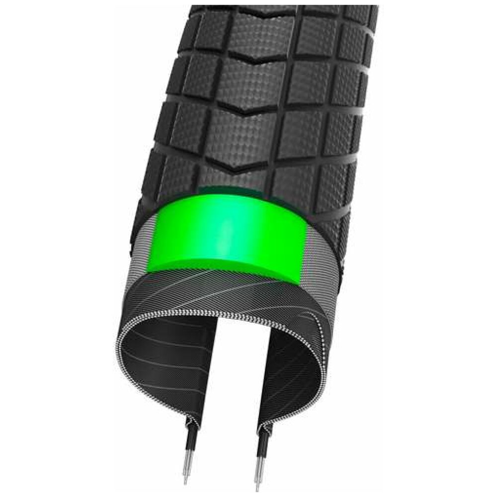 Schwalbe btb Big Ben Plus 28 x 2.15 zw refl Zwart