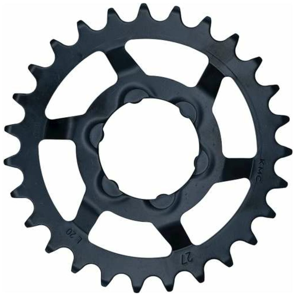 Kmc KETTINGWIEL FIETS 27T DOORGEZET 3/32" SH ZW Zwart