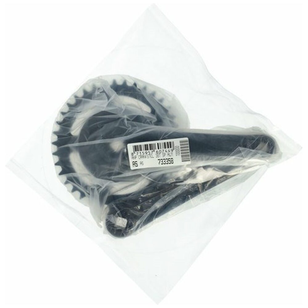 Wheeltop ANP CRANKSTEL 38T SP ALM ZW -4MM Zwart