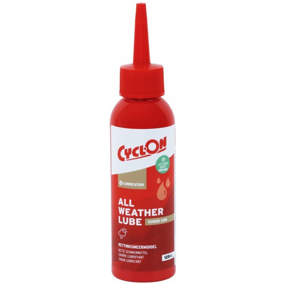 Cyclon All weather lube 125ml Rood