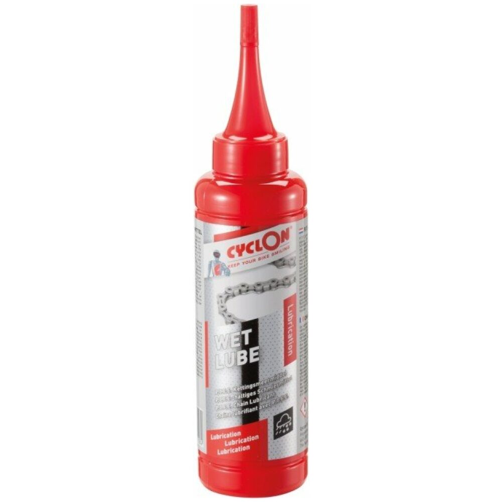 Cyclon Wet Lube 125ml Rood