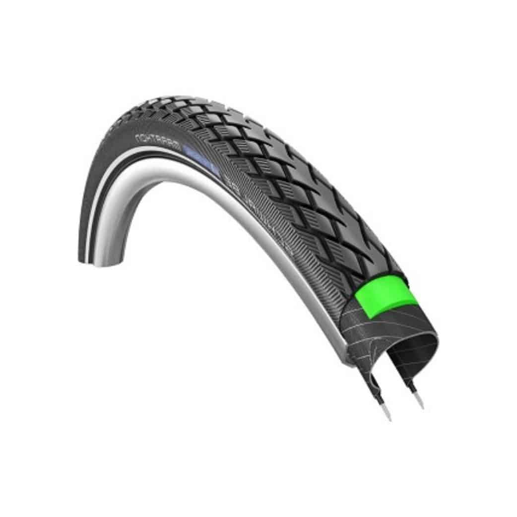 Schwalbe BUB 28X150 SC R MARATHON AEP GG ZW Zwart