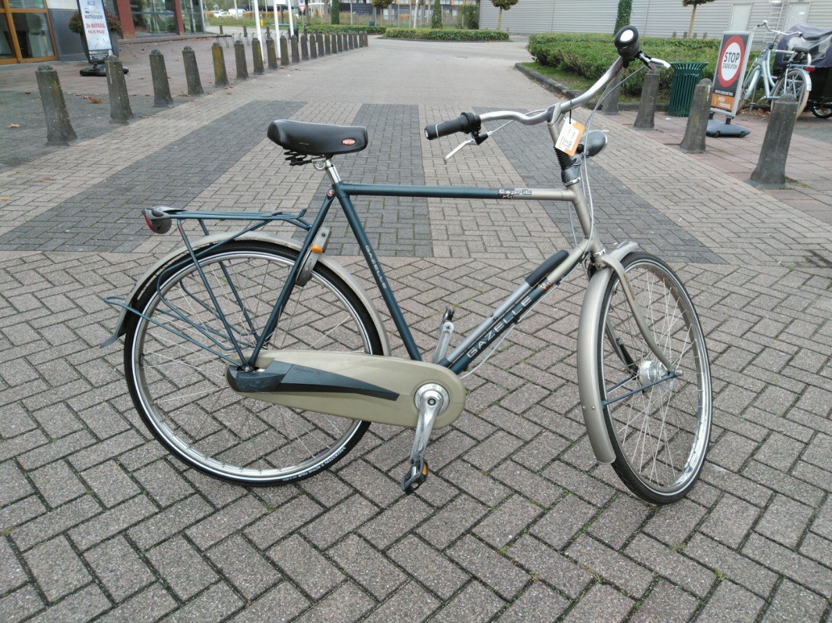 Gazelle Esprit Blauw/beige Jongens