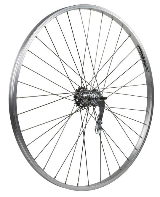 Unbranded WIEL A 28X13/8 ALM VAST RN RODI ZI 26MM Zilver