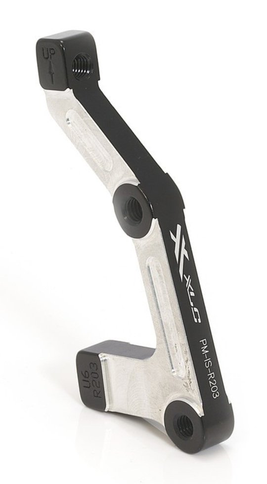 Xlc REMD ADAPTER PM/IS A 203MM ZW/ZI BRX26 Zwart/Zilver