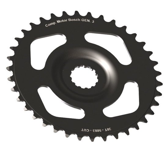 Stronglight KETT BLAD 38 SL BOSCH CLASS GEN3 E-BIKE DM ZW Zwart - Afbeelding 3