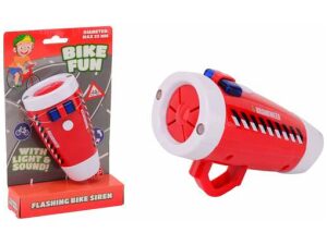 Bike Fun Brandweer sirene met Fietslamp Rood