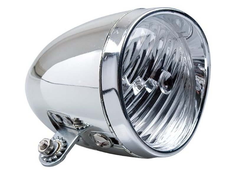 Simson koplamp Classic batterij CHROOM - Afbeelding 2