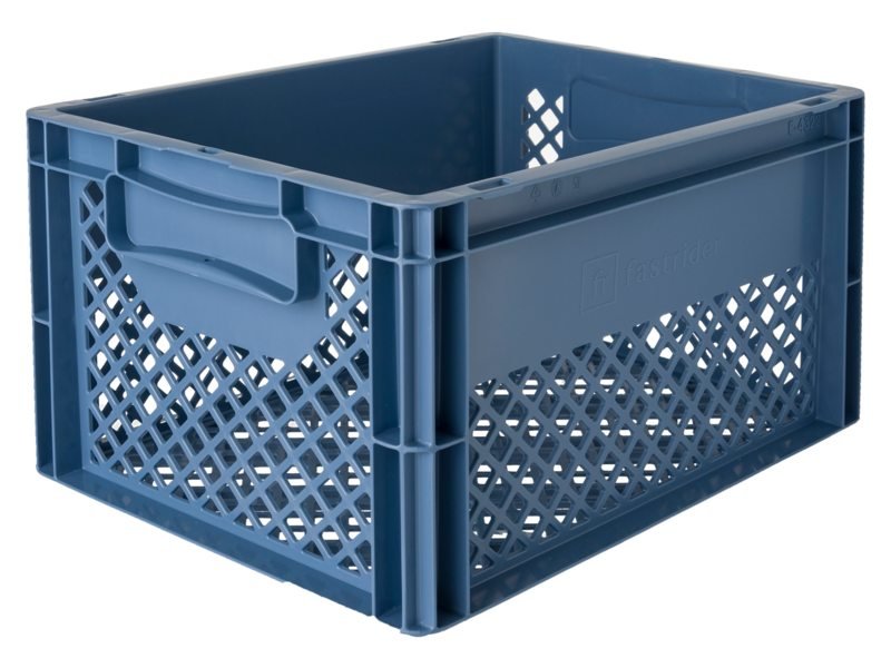 Fastrider fietskrat medium blauw grijs - Afbeelding 2