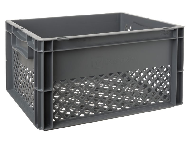 Fastrider fietskrat medium Grijs - Afbeelding 4