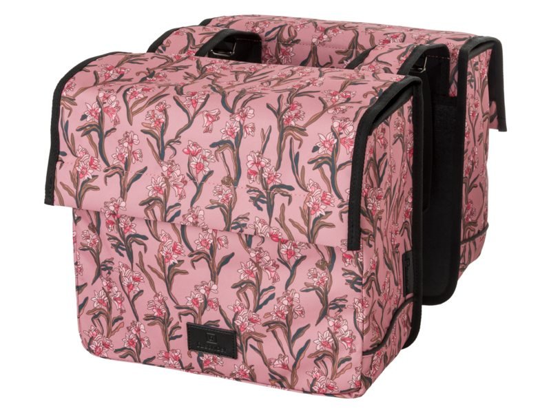 Fastrider Fr nyla dubbele fietstas trend small flourish/roze Multicolor