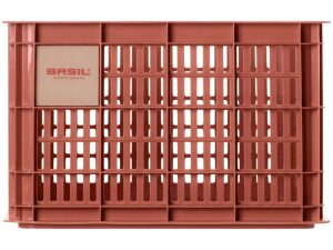 Basil fietskrat M 29.5L recycled Terra Red