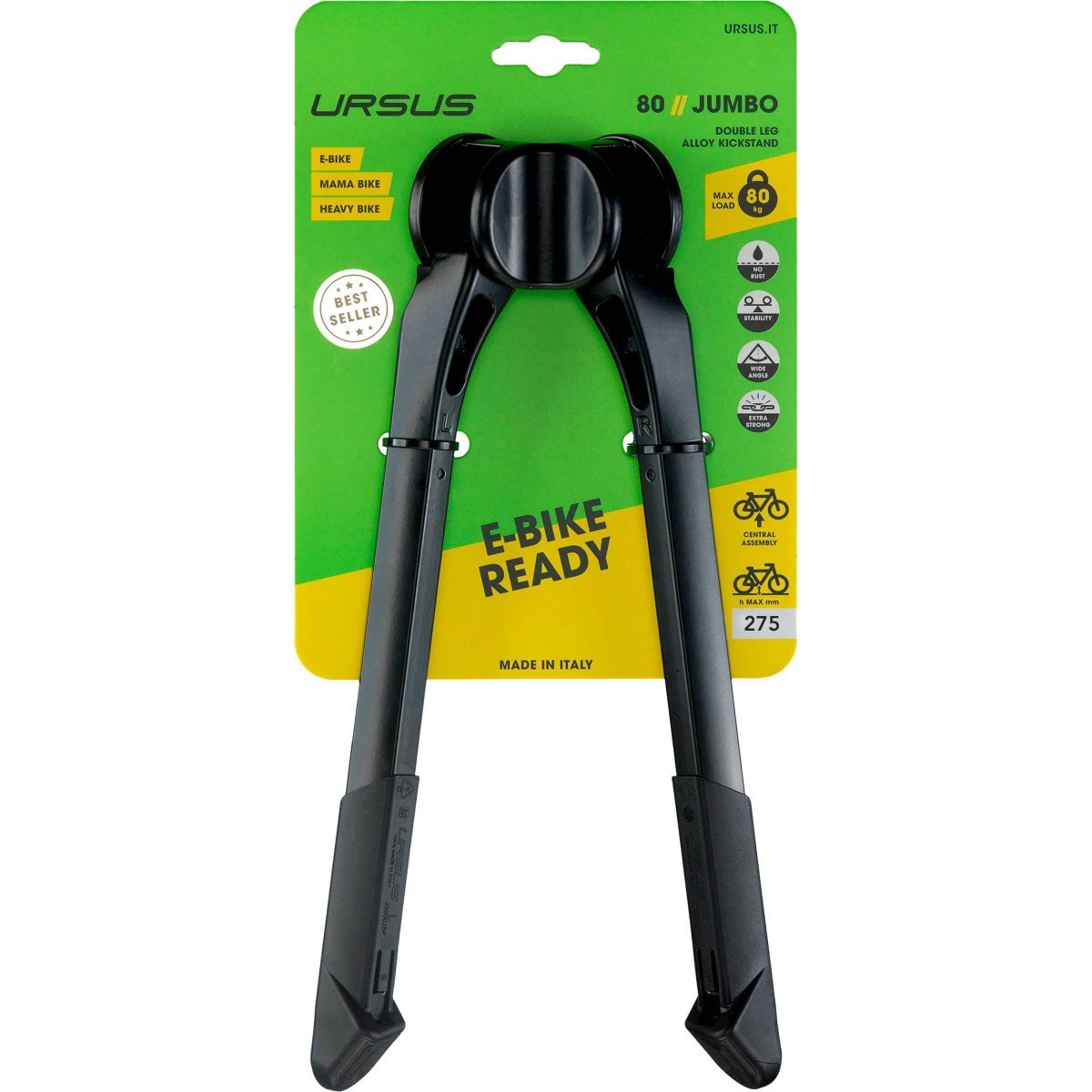 Ursus STANDAARD 26 JUMBO TWEEPOOT ZW Zwart