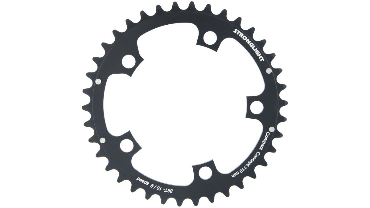 Stronglight KETT BLAD 36 SL S RACE DURAL 9/10V 110 ZW Zwart