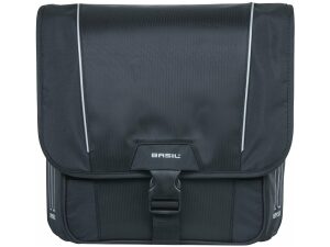 Basil fietstas dubbel Sport Design black MIK 32L Black Lime