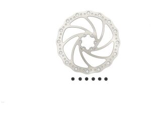 Tektro Remschijf / Rotor 180 mm Silber