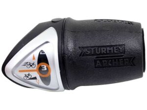 Sturmey Archer SA verst TSS37 Twist 3v Zwart/Zilver