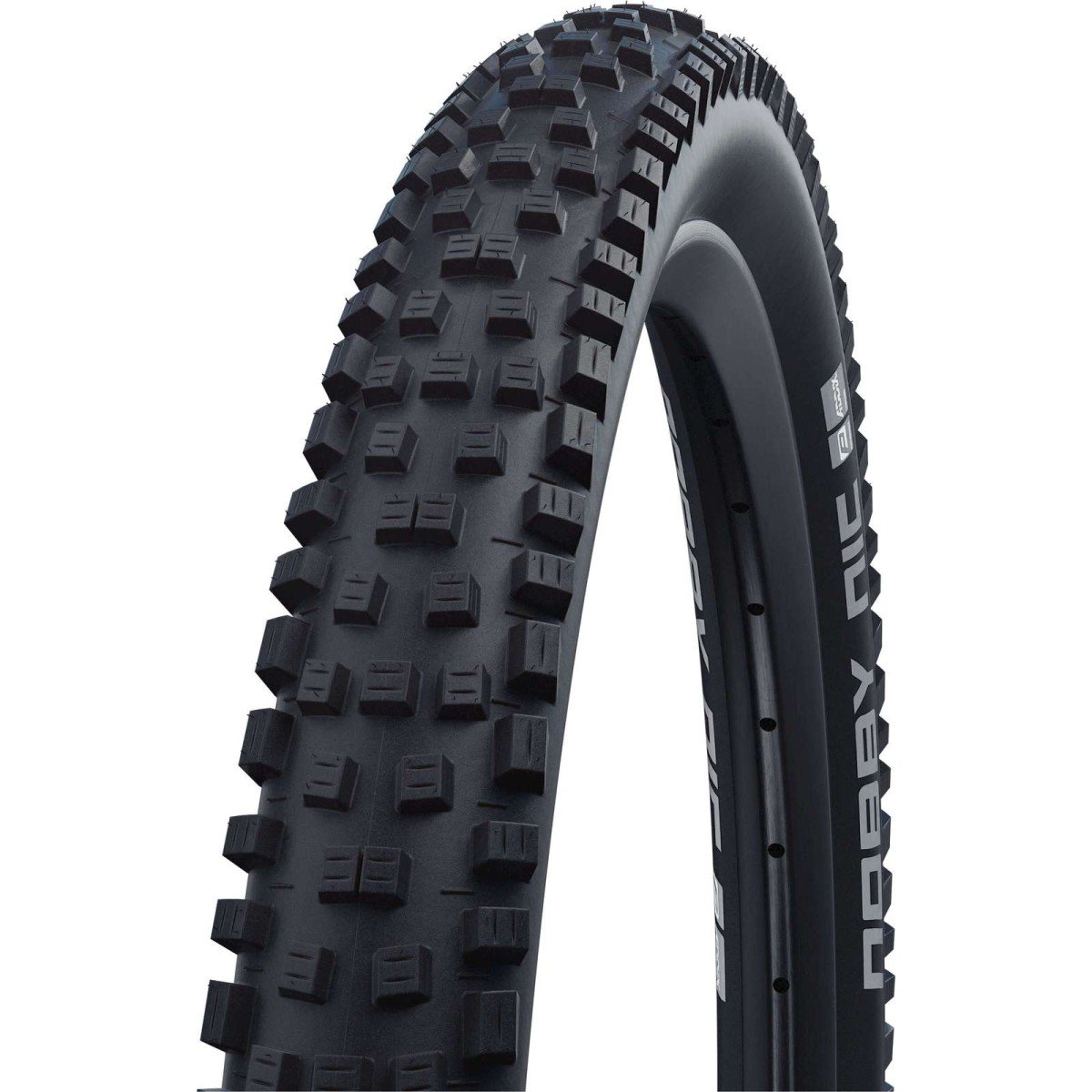 Schwalbe btb Nobby Nic Perf 27.5 x 2.25 zw vouw Zwart - Afbeelding 5