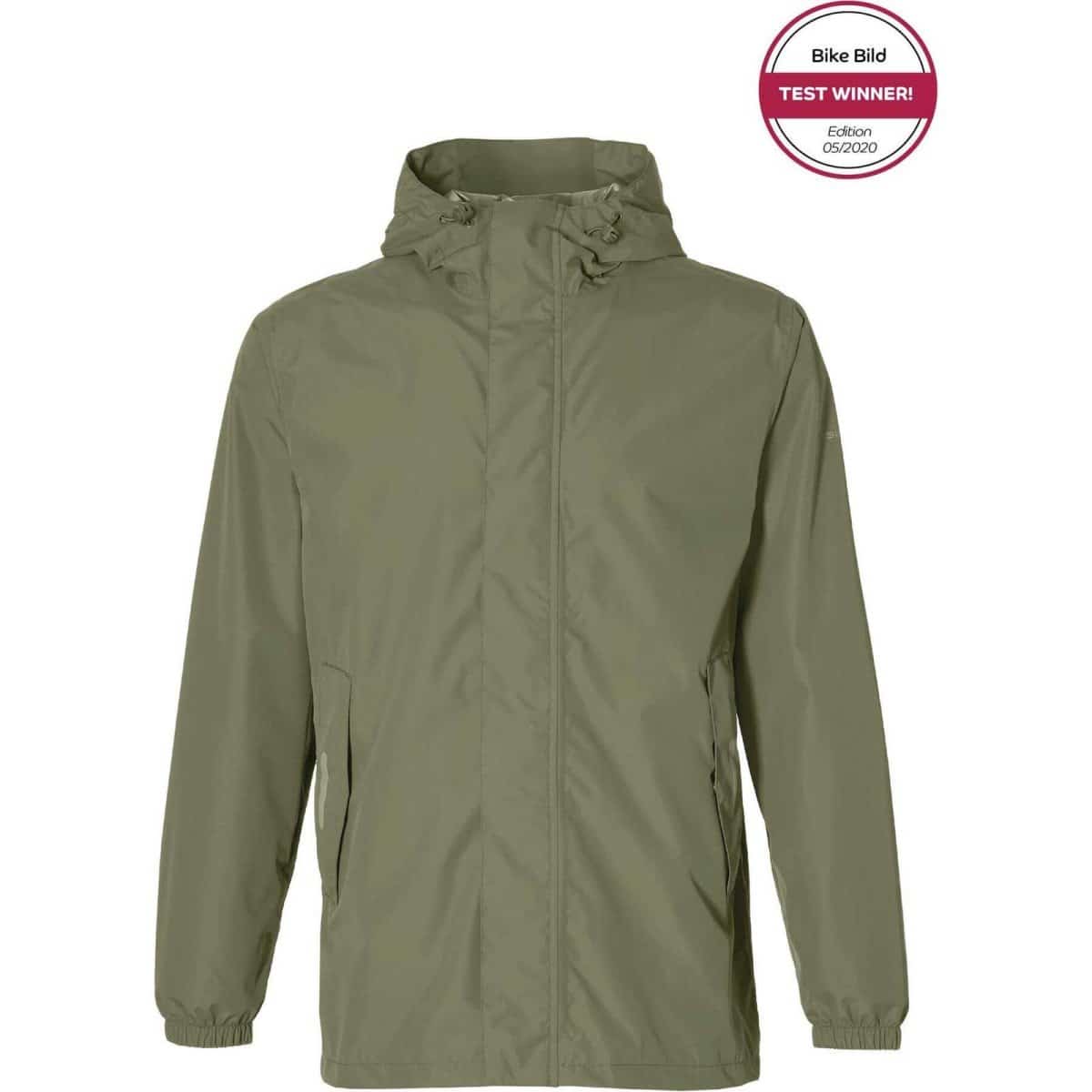 Basil Outdoor jack, , olive greeb Hoga, regenkleding, regenjas Olive Green - Afbeelding 3