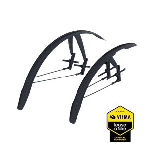 BBB BFD-65S Spatbordset Set DiscGuard 28inch Zwart - Afbeelding 3