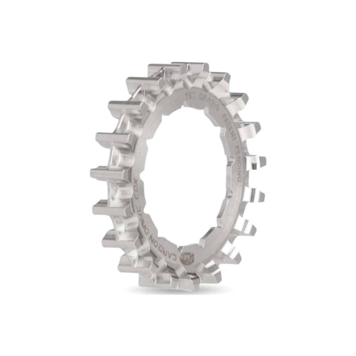 Gates CDX achtertandwiel 19 tands Rohloff Splined Silver - Afbeelding 2