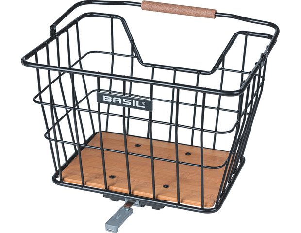 Basil MAND BAS NORDLAND MIK A ZW/NAT 23L Zwart/Natural - Afbeelding 3