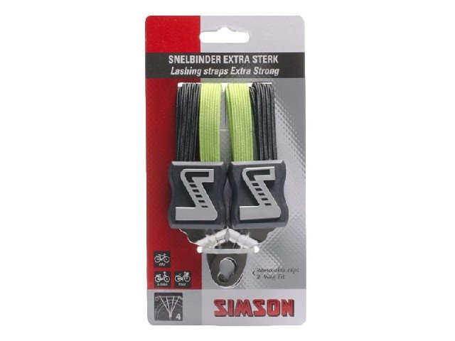 Simson snelbinder extra strong zw/grn Black