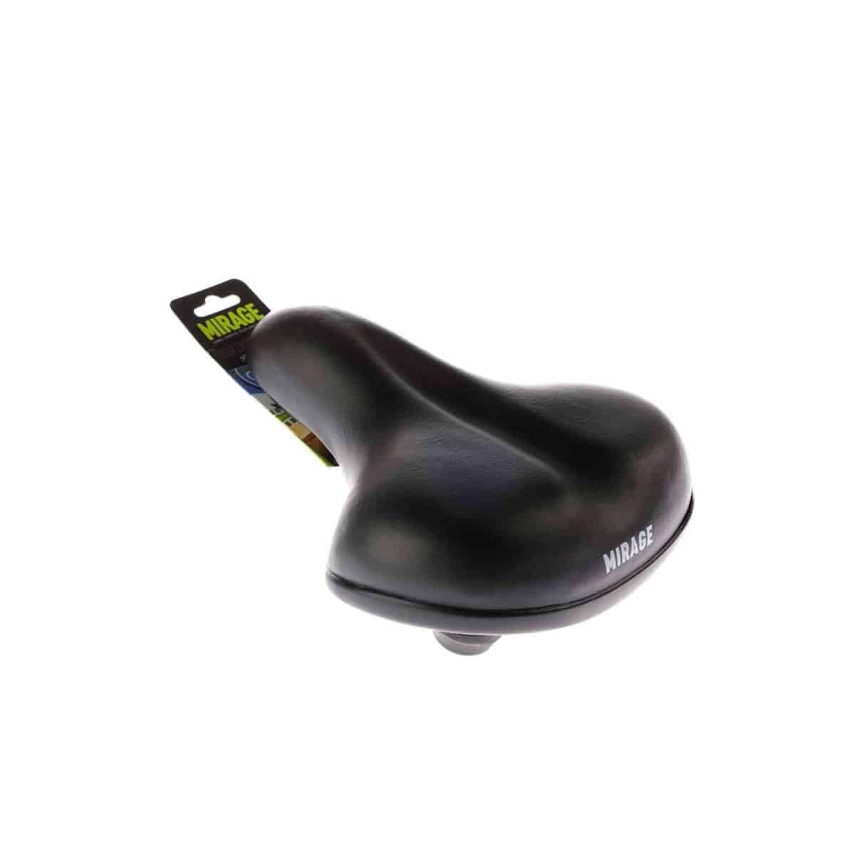 Mirage zadel tour met elastomeer zwart