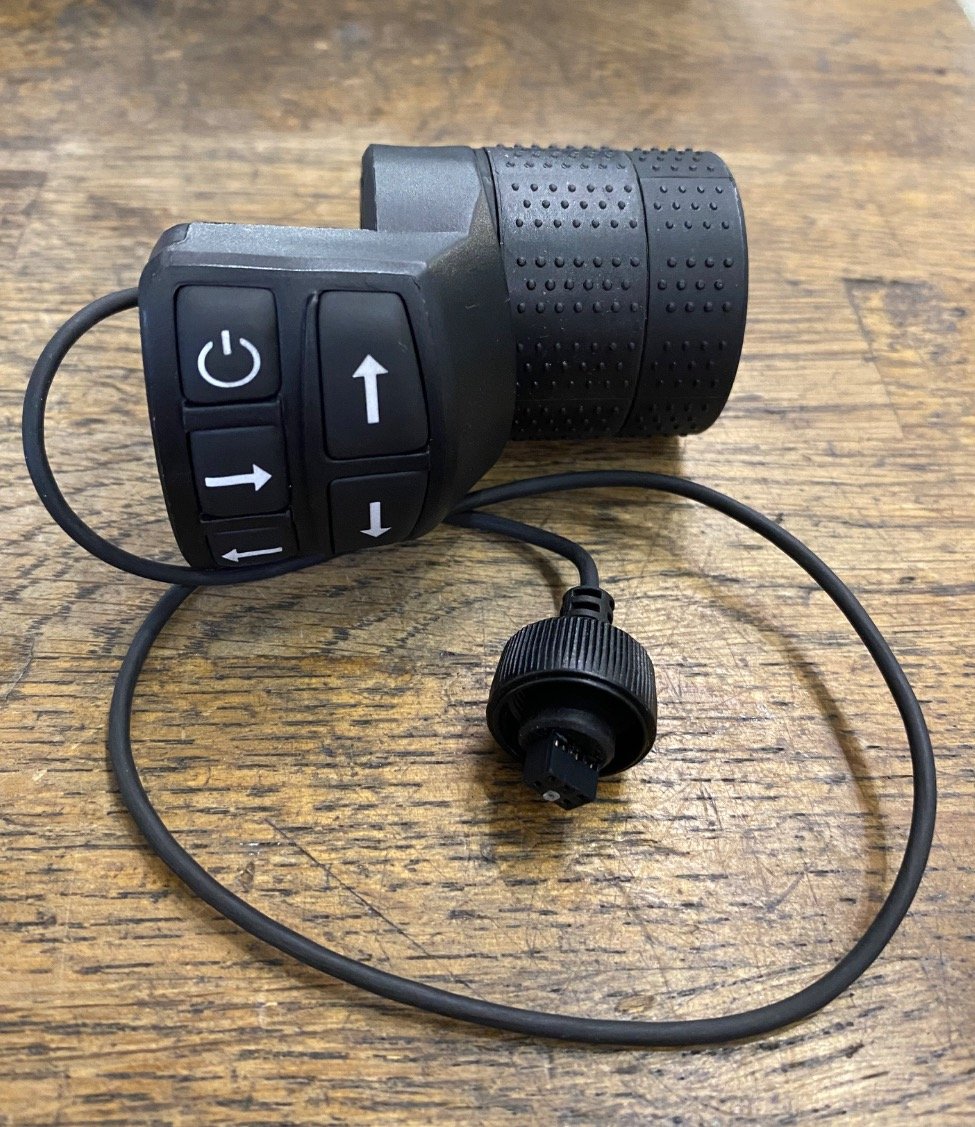 Trelock EBP GASHENDEL+BEDIENING TREL ION CU4 HBCV3 R Zwart