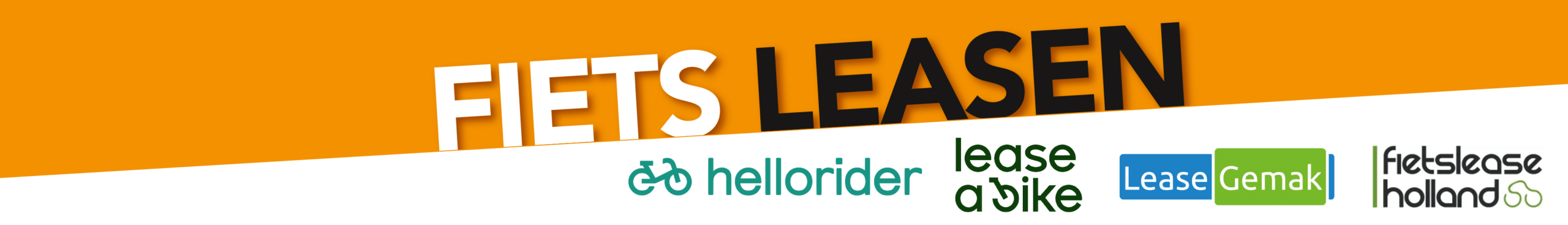 Fiets leasen Banner fiets leasen