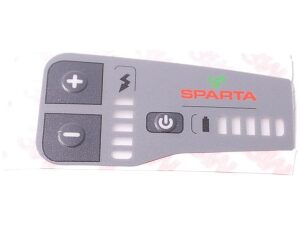 Sparta EBP STICKER E-MOT 24V DISPLAY ENTRY LEVEL SPA ZI Zilver