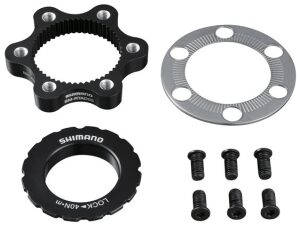 Shimano Remschijf Mount Adapter Zwart