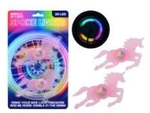 Bike Fun Wheels of light spaak velichting corn 2 stuks o Multicolor