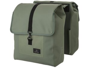 Fastrider Fr jaxx dubbele fietstas trend eucalyptus waterdic Groen