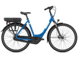 Gazelle Paris test e-bike Tropical Blue Glans