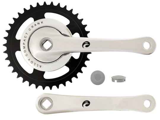 Batavus ANP CRANKSTEL Z/S 38T 170 0MM ZI/ZW Zilver/Zwart