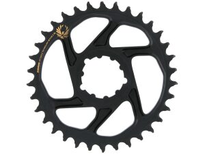 Sram KETT BLAD 34 XSYNC 12V DM BST ALM 3MM B ZW/GO Zwart/Goud
