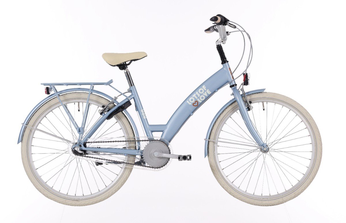 Bike Fun Lots of Love Blauw Mat