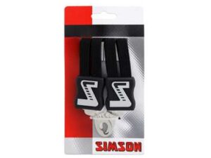 Simson snelbinder lang zw Zwart